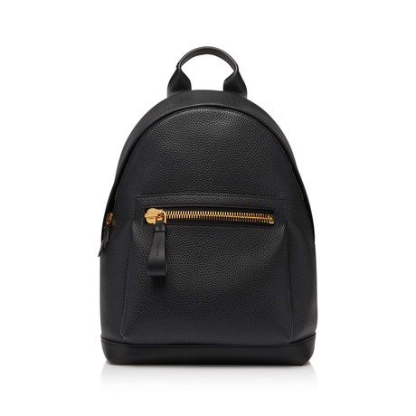 Leather Backpack // Black (Black)