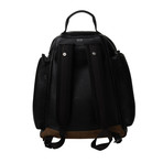 Leather Double Zip Toiletry Bag // Black