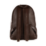 Leather Backpack // Reddish Brown