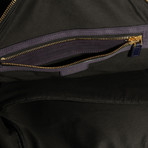 Suede Backpack // Purple