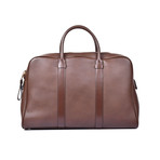 Buckley Grained Leather Briefcase // Large // Cognac