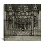 Grosbois: Main Entrance, View Through The Grille (12"W x 12"H x 0.75"D)