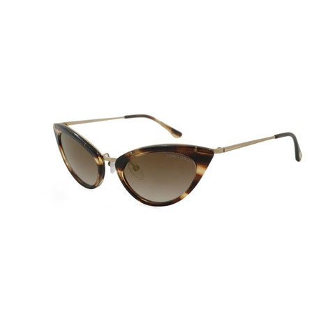 Women's Grace Sunglasses // Brown + Brown Mirror