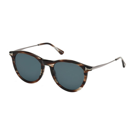 Men's Kellan Sunglasses // Brown + Blue + Gray