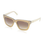 Tom Ford // Women's Celina Sunglasses // Brown + Brown