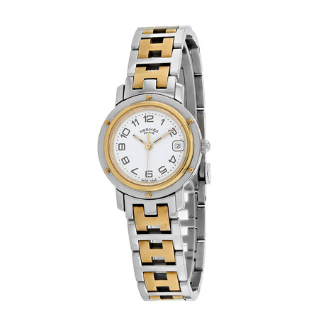 Hermes Ladies Classic Quartz // CL4-220W // Pre-Owned