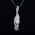 Bat Pendant // Silver