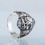 Animal Collection // Baboon Signet Ring // Silver (8.5)