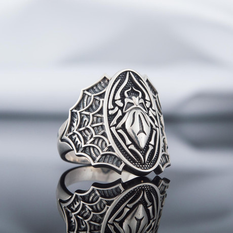 Spider Ring // Silver (5)