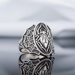 Spider Ring // Silver (7.5)