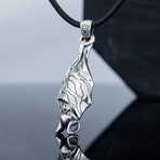 Bat Pendant // Silver