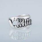 Jaws Ring // Silver (6)