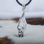 Bat Pendant // Silver