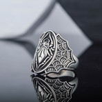 Spider Ring // Silver (7.5)