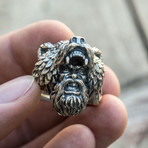 Berserker + Bear Head Ring (11.5)