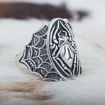 Spider Ring // Silver (7.5)