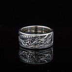 Animal Collection // Dragon Ring // Silver (8.5)