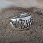 Jaws Ring // Silver (6)