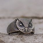 Owl Ring // Silver (8)