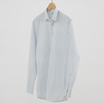 Manchester Striped Shirt // Blue (L)