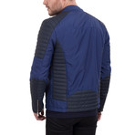 Asher Jacket // Sax + Navy (Euro: 48)