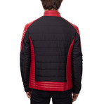 Lucas Jacket // Red + Black (Euro: 48)