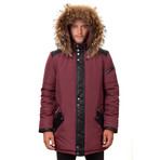 Oscar Jacket // Bordeaux (Euro: 48)