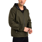 Justin Jacket // Black + Khaki (S)