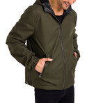 Justin Jacket // Black + Khaki (S)