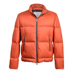 Puffer Jacket // Orange (XS)