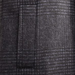 Wool Coat // Navy Blue (Euro: 46)