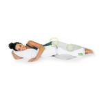 Sleep Yoga // Multi-Position Body Pillow // Cotton Cover Included
