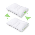 Sleep Yoga // Dual Position Pillow // Medium Soft // Cotton Cover Included