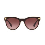 Men's Medusa Phantos Sunglasses // Burgundy