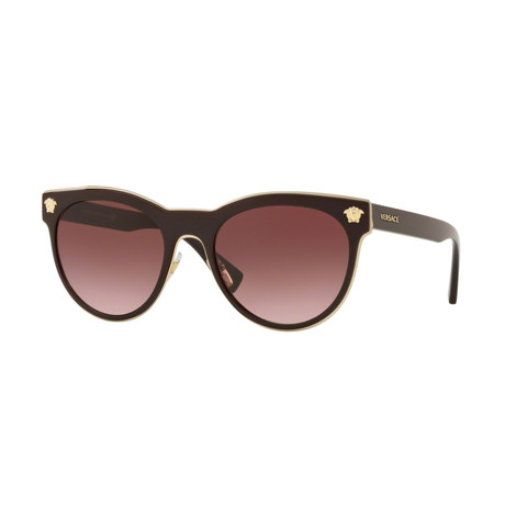 Men's Medusa Phantos Sunglasses // Burgundy