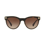 Men's Medusa Phantos Sunglasses // Dark Havana Brown