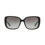 Women's Medusa Oversized Square Sunglasses // Black