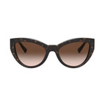 Women's Medusa Cat Eye Sunglasses // Havana Brown