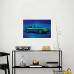 Jaguar E Type (18"W x 12"H x 0.75"D)