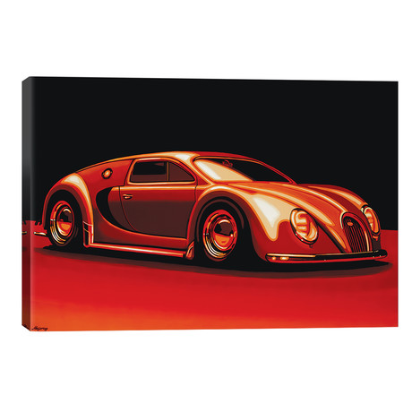 Bugatti Veyron 1945 (18"W x 12"H x 0.75"D)