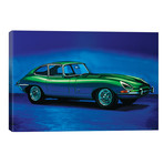 Jaguar E Type (18"W x 12"H x 0.75"D)