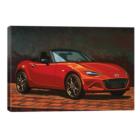 Mazda Mx5 (18"W x 12"H x 0.75"D)