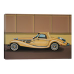 Mercedes 500K Roadster Car (18"W x 12"H x 0.75"D)