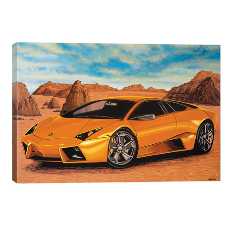 Lamborghini Reventon (18"W x 12"H x 0.75"D)