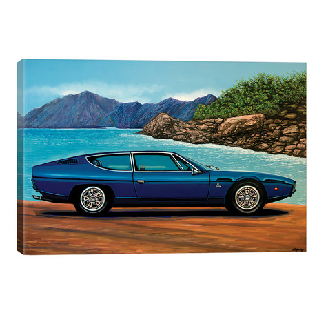 Lamborghini Espada (18"W x 12"H x 0.75"D)