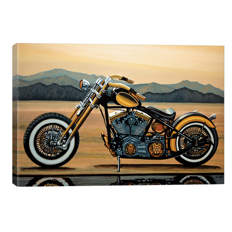 Harley Davidson (18"W x 12"H x 0.75"D)