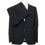 Bengal Stripe Suit Jacket + Pants // Black (Euro: 56)