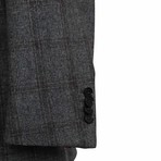 Checkered Suit Jacket + Pants // Gray (Euro: 56)