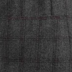 Checkered Suit Jacket + Pants // Gray (Euro: 46)