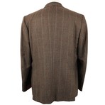 Stripe Suit Jacket + Pants V2 // Brown (Euro: 46)